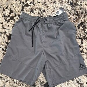 Mens Reebok Charcoal Performance Shorts size Medium